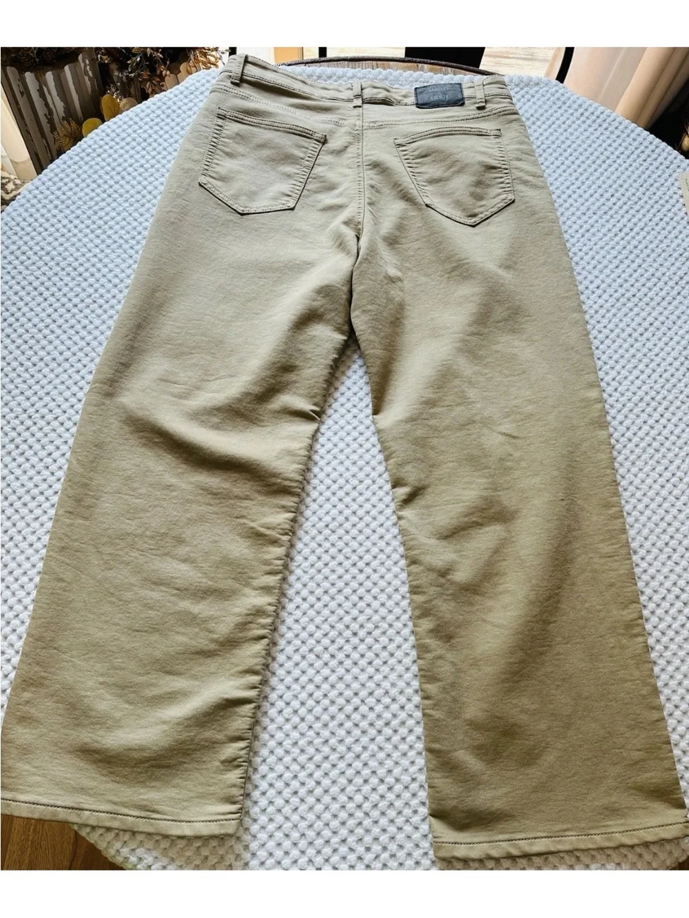 Articles OF Society Men’s 34x30 Baggy Fit Denim British Khaki Jeans